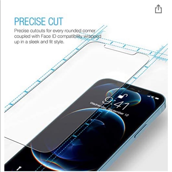 Maxboost Screen Protector for iPhone XS Max - Picture 2 of 8